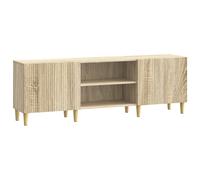 vidaXL TV Cabinet Sonoma Oak 150 x 31 x 50 cm Engineered Wood