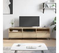 vidaXL TV Cabinet Sonoma Oak 150x30x44.5 cm Engineered Wood