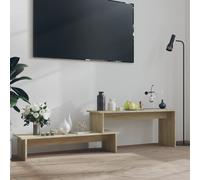 vidaXL TV Cabinet Sonoma Oak 180x30x43 cm Engineered Wood
