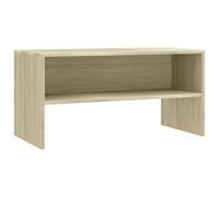 vidaXL TV Cabinet Sonoma Oak Engineered Wood TV Stand Sideboard Furniture