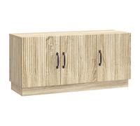 vidaXL TV Cabinet Sonoma Oak 99 x 34.5 x 47 cm Engineered Wood