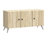 vidaXL TV Cabinet Sonoma Oak 99 x 34.5 x 50 cm Engineered Wood