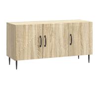 vidaXL TV Cabinet Sonoma Oak 99 x 34.5 x 50 cm Engineered Wood