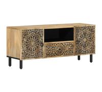 vidaXL TV Cabinet TV Stand Entertainment Centre Media Unit Solid Wood Mango
