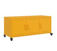 Modern TV Cabinet TV Stand TV Unit Entertainment Centre Cold-Rolled Steel vidaXL