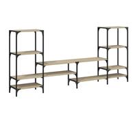 vidaXL TV Cabinet TV Stand Media Cabinet TV Unit Sonoma Oak Engineered Wood