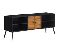 vidaXL TV Cabinet 112x31x45 cm Solid Reclaimed Teak, Brown