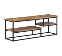 vidaXL TV Cabinet 110x30x39 cm Solid Reclaimed Teak, Brown