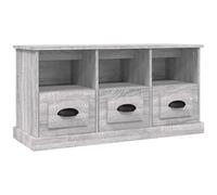vidaXL Tv Cabinet Grey Sonoma 100x35x50 cm Engineered Wood, Grey
