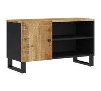 vidaXL TV Cabinet TV Stand Unit Cupboard Solid Wood Mango and Engineered Wood