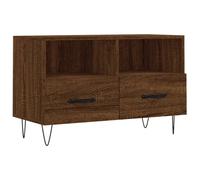 vidaXL TV Cabinet TV Unit Media Cabinet TV Stand Brown Oak Engineered Wood