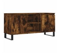 vidaXL TV Cabinet TV Unit Media Cabinet TV Stand Smoked Oak Engineered Wood
