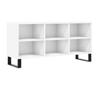 vidaXL TV Cabinet TV Unit Sideboard Media Unit TV Stand White Engineered Wood
