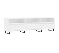 vidaXL TV Cabinet TV Unit Sideboard Media Unit TV Stand White Engineered Wood