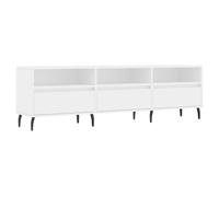 vidaXL TV Cabinet TV Unit Sideboard Media Unit TV Stand White Engineered Wood