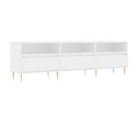 vidaXL TV Cabinet TV Unit Sideboard Media Unit TV Stand White Engineered Wood