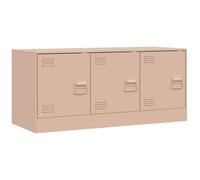 TV Cabinet TV Stand TV Unit Entertainment Centre Media Cabinet Steel vidaXL