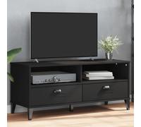 vidaXL TV Cabinet VIKEN Black Engineered Wood