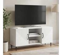 VidaXL TV Cabinet White 102 X 34.5 X 50 Cm Engineered Wood