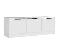 Vidaxl Tv Cabinet White 102X35X36.5 Cm Engineered Wood