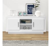 Vidaxl Tv Cabinet White 102X35X45 Cm Engineered Wood