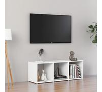 vidaXL TV Cabinet White 107x35x37 cm Engineered Wood