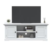 vidaXL TV Cabinet White 110x30x41 cm Engineered wood