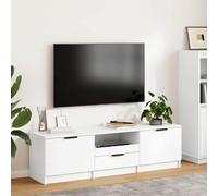 Vidaxl Tv Cabinet White 140X35X40 Cm Engineered Wood