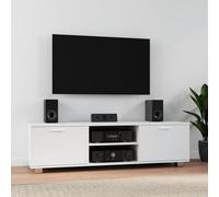 vidaXL TV Cabinet White 140x40.5x35 cm Engineered Wood