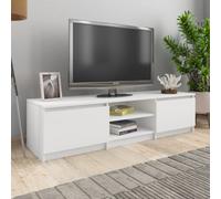 Vidaxl Tv Cabinet White 140X40X35.5 Cm Engineered Wood