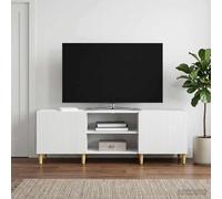 VidaXL TV Cabinet White 150 X 31 X 50 Cm Engineered Wood