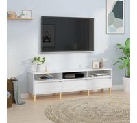 Vidaxl Tv Cabinet White 150X30X44.5 Cm Engineered Wood