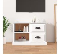 vidaXL TV Cabinet White 73x35.5x47.5 cm Engineered Wood