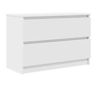 vidaXL TV Cabinet White 80x35x54 cm Engineered Wood, White