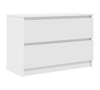 vidaXL TV Cabinet White 80x35x54 cm Engineered Wood