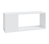 vidaXL TV Cabinet White Engineered Wood Plasma Stereo Book Cabinet TV Stand