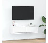 vidaXL TV Cabinet with Drawer White 100 x 31 x 25.5 cm Engineered wood