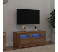 TV Cabinet with LED Lights Entertainment Centre TV Stand Media TV Unit vidaXL