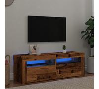TV Cabinet with LED Lights Entertainment Centre TV Stand Media TV Unit vidaXL