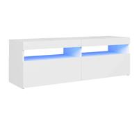 TV Cabinet with LED Lights Sideboard TV Stand TV Unit Hifi Cabinet vidaXL