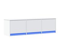 vidaXL TV Cabinet White Engineered Wood, White