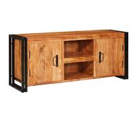 vidaXL TV Cabinet with Shelf Brown 120 x 33 x 50 cm Solid acacia wood