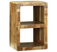 vidaXL TV Cabinet with Shelf Brown 36 x 30 x 54 cm Solid Mango wood