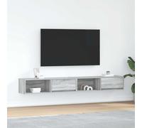 vidaXL TV Cabinets 2 pcs Grey Sonoma 100x31x25.5 cm Engineered Wood