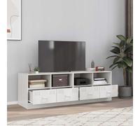 vidaXL TV Cabinets 2 pcs White 67x39x44 cm Steel, White