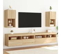 TV Cabinets with LED Lights TV Stand TV Units Entertainment Centre vidaXL