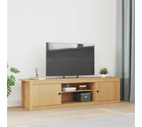 vidaXL TV Rack HILL Honey Brown 158 x 40 x 39.5 cm Solid Pine Wood