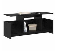 vidaXL TV Stand 102 x 35 x 45 cm Black Oak Engineered Wood