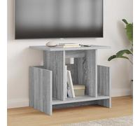 vidaXL TV Stand 2 pcs Grey Sonoma 50 x 35 x 45 cm Engineered Wood