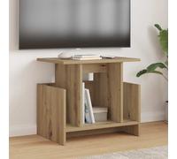 vidaXL TV Stand Artisan Oak 50 x 35 x 45 cm Engineered Wood